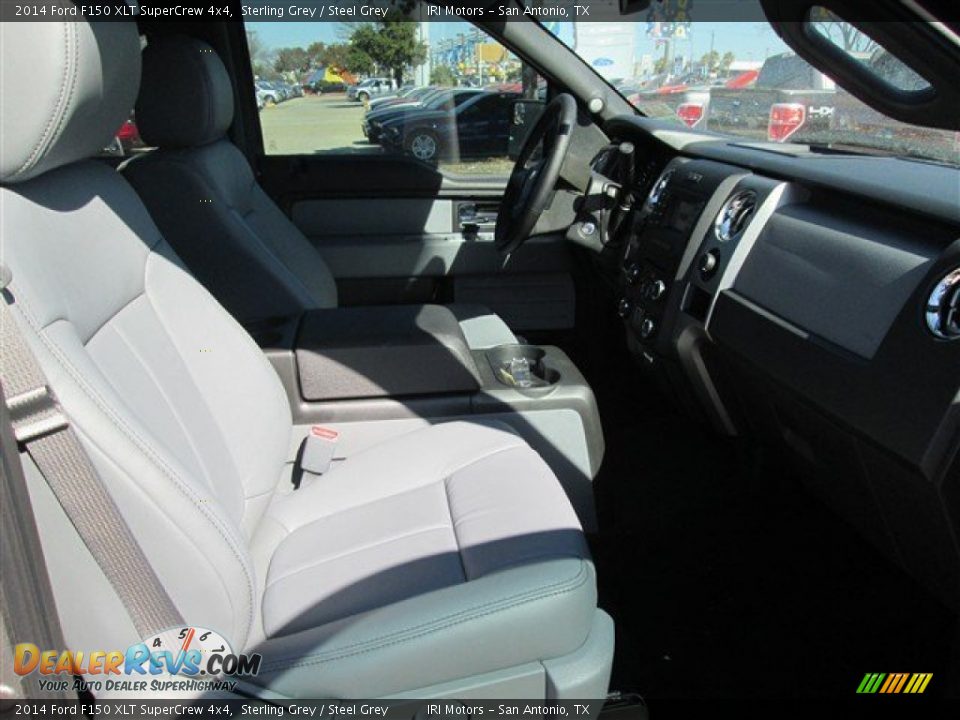 2014 Ford F150 XLT SuperCrew 4x4 Sterling Grey / Steel Grey Photo #5
