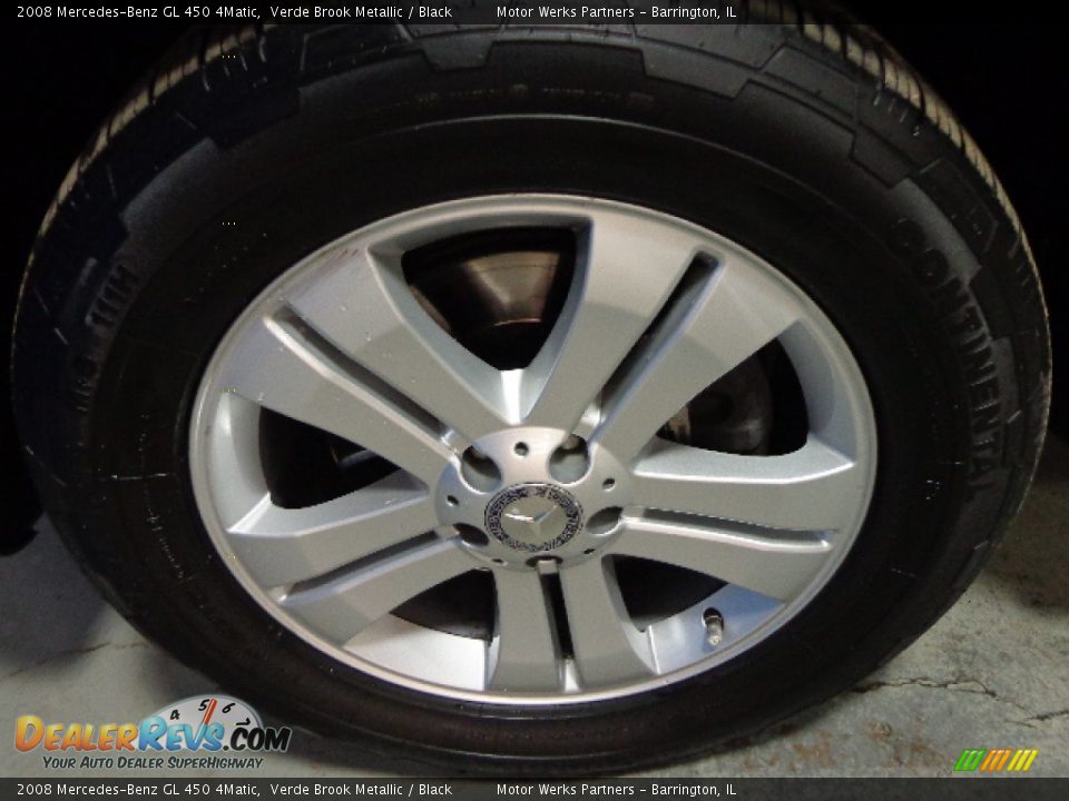 2008 Mercedes-Benz GL 450 4Matic Verde Brook Metallic / Black Photo #10