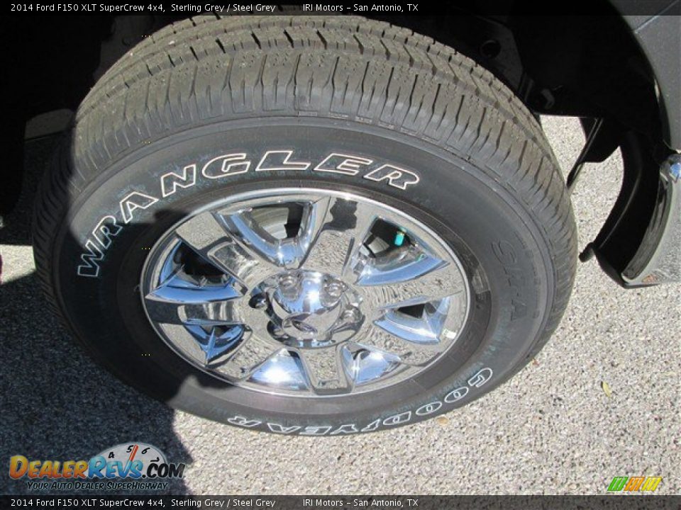 2014 Ford F150 XLT SuperCrew 4x4 Sterling Grey / Steel Grey Photo #6