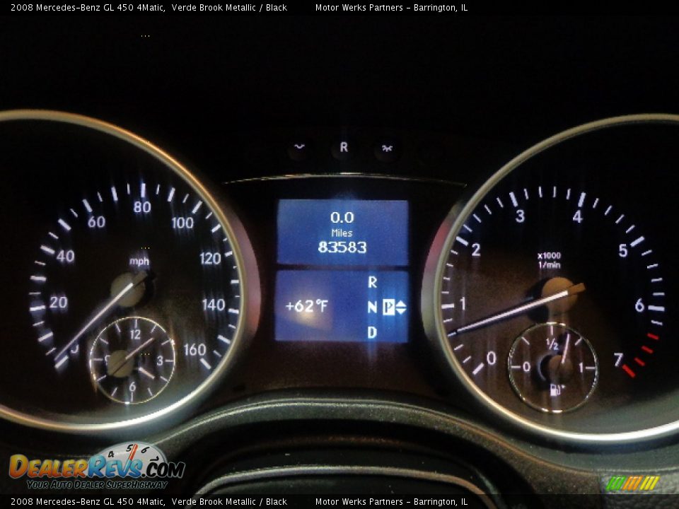 2008 Mercedes-Benz GL 450 4Matic Verde Brook Metallic / Black Photo #12