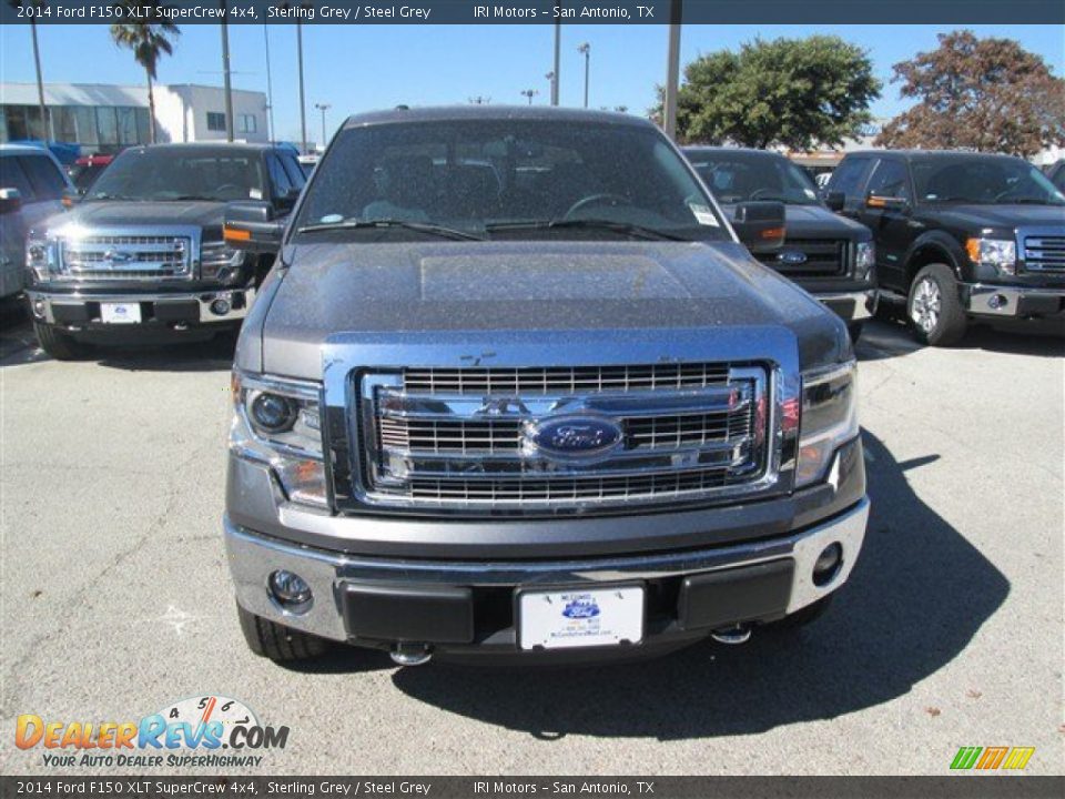 2014 Ford F150 XLT SuperCrew 4x4 Sterling Grey / Steel Grey Photo #11