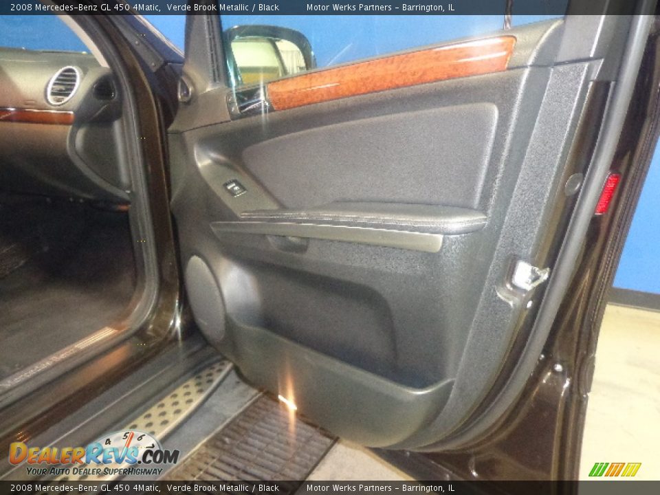 2008 Mercedes-Benz GL 450 4Matic Verde Brook Metallic / Black Photo #18