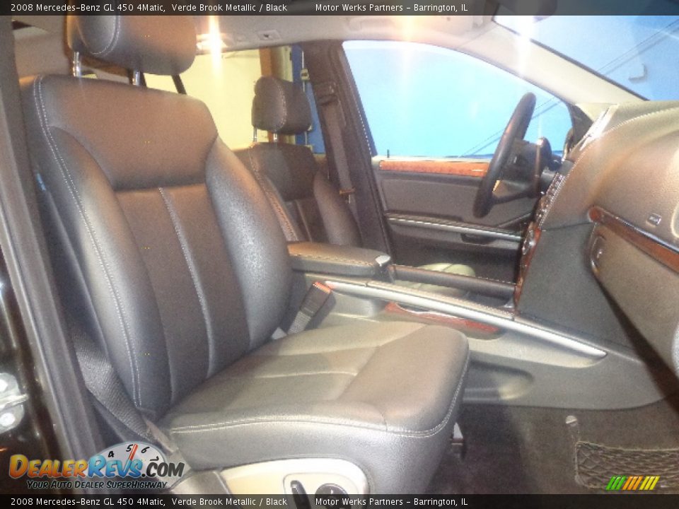 2008 Mercedes-Benz GL 450 4Matic Verde Brook Metallic / Black Photo #20