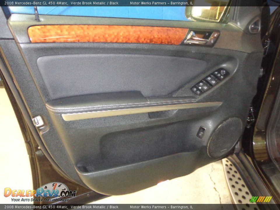 2008 Mercedes-Benz GL 450 4Matic Verde Brook Metallic / Black Photo #21