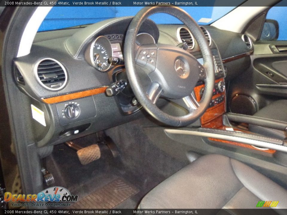 2008 Mercedes-Benz GL 450 4Matic Verde Brook Metallic / Black Photo #22
