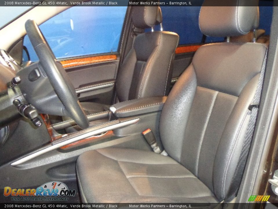 2008 Mercedes-Benz GL 450 4Matic Verde Brook Metallic / Black Photo #23