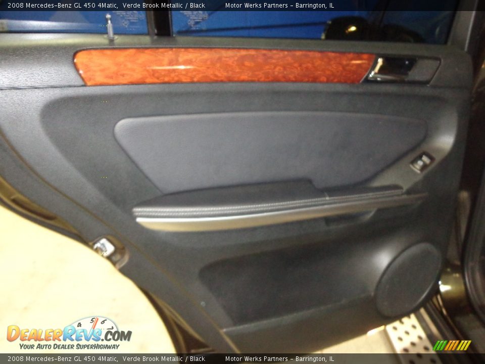 2008 Mercedes-Benz GL 450 4Matic Verde Brook Metallic / Black Photo #24
