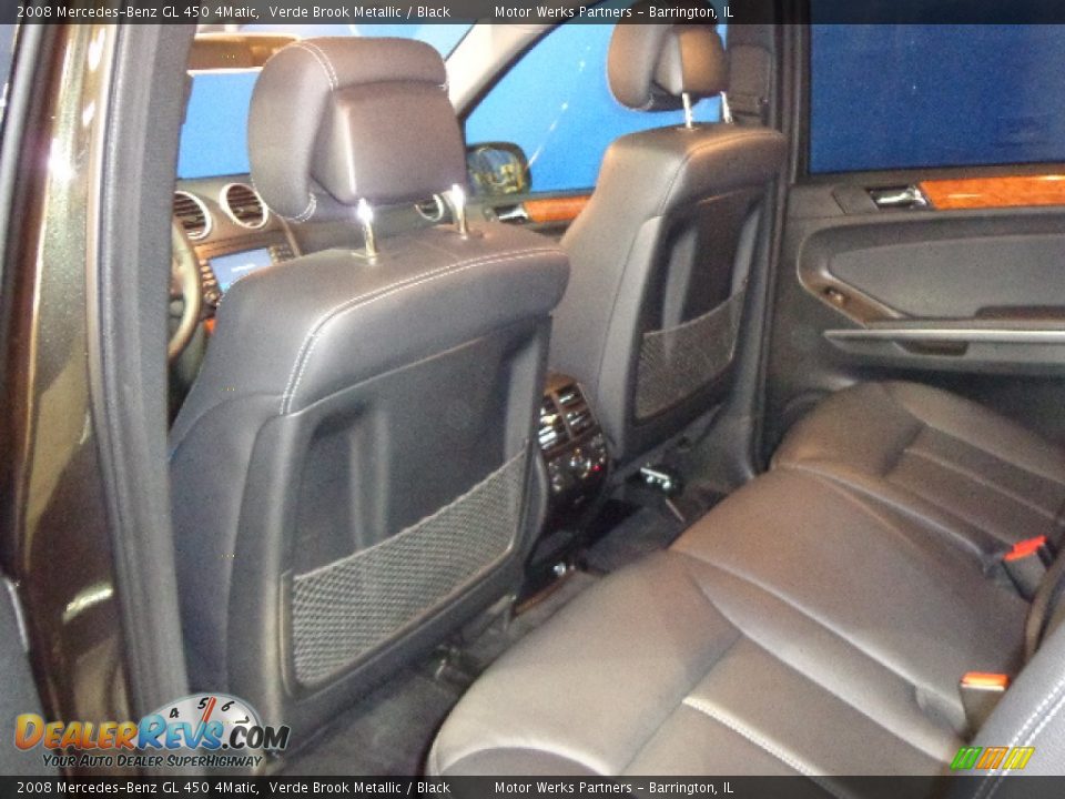 2008 Mercedes-Benz GL 450 4Matic Verde Brook Metallic / Black Photo #25