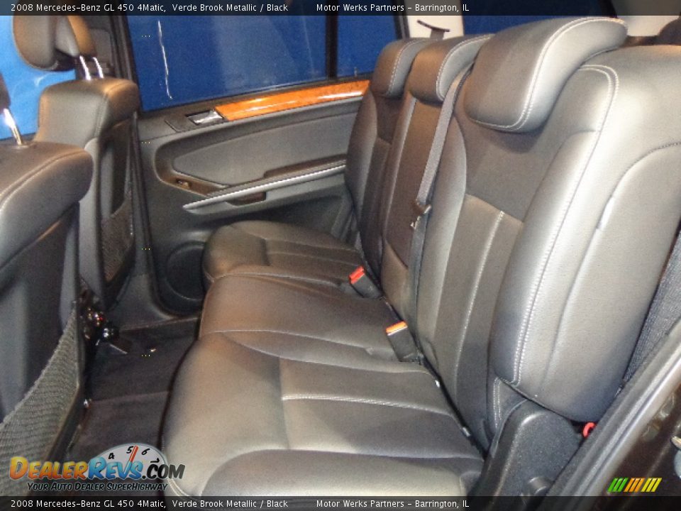 2008 Mercedes-Benz GL 450 4Matic Verde Brook Metallic / Black Photo #26