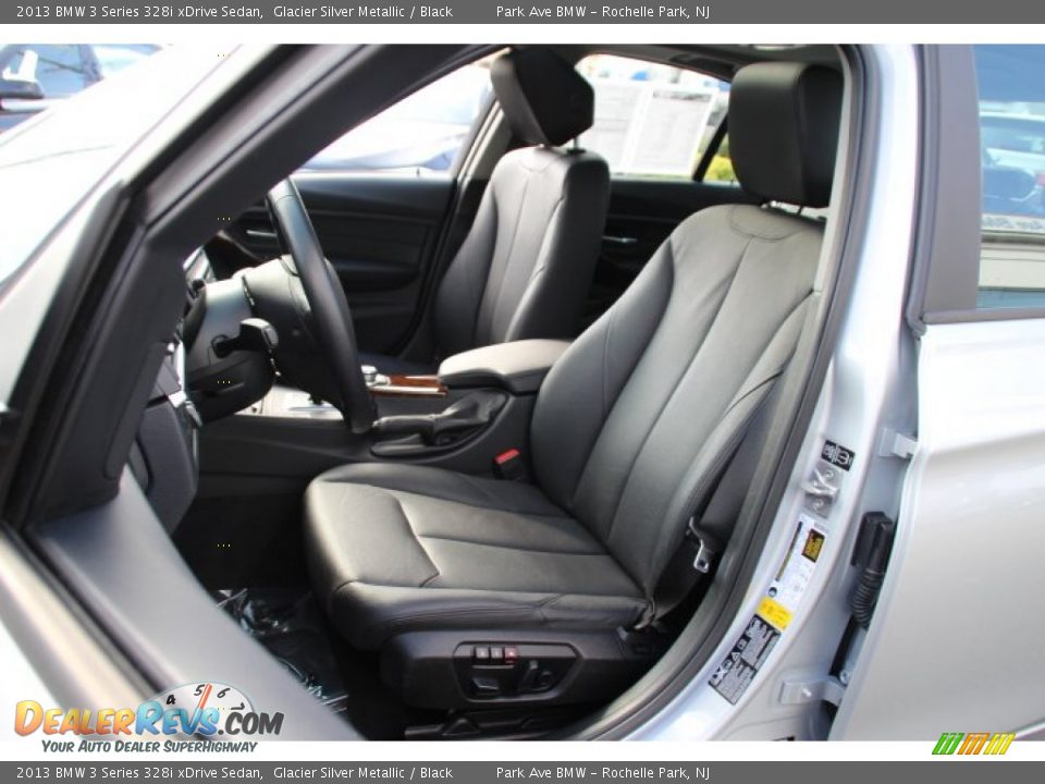 2013 BMW 3 Series 328i xDrive Sedan Glacier Silver Metallic / Black Photo #12