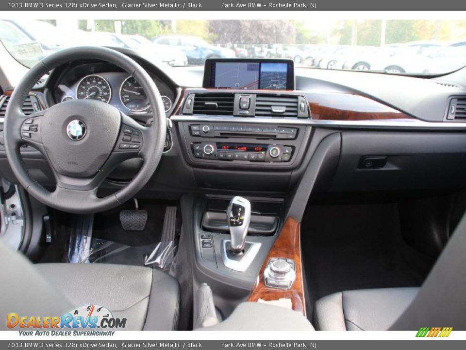 2013 BMW 3 Series 328i xDrive Sedan Glacier Silver Metallic / Black Photo #13