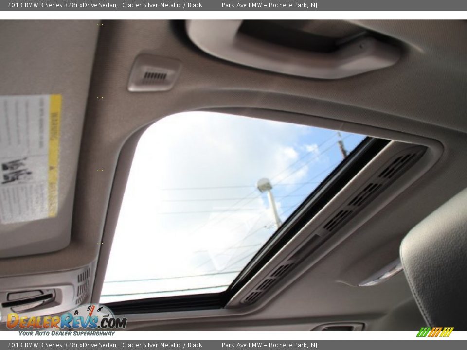 2013 BMW 3 Series 328i xDrive Sedan Glacier Silver Metallic / Black Photo #20