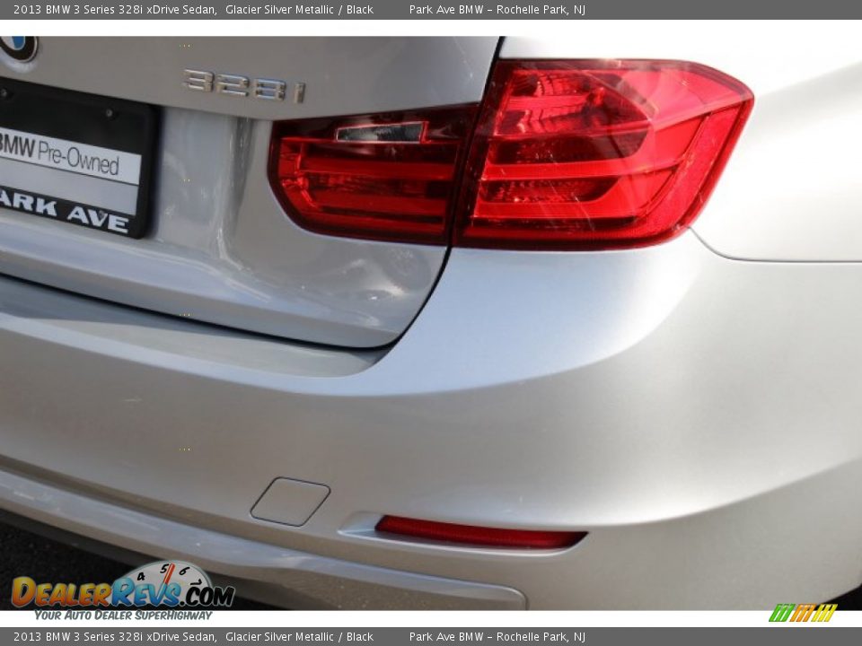 2013 BMW 3 Series 328i xDrive Sedan Glacier Silver Metallic / Black Photo #22