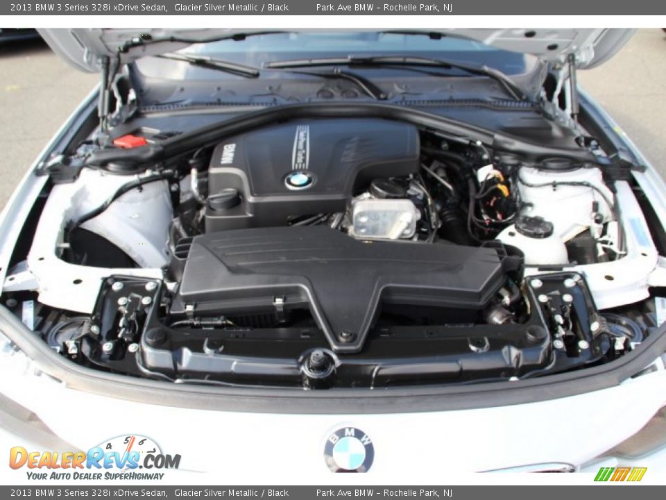 2013 BMW 3 Series 328i xDrive Sedan Glacier Silver Metallic / Black Photo #29