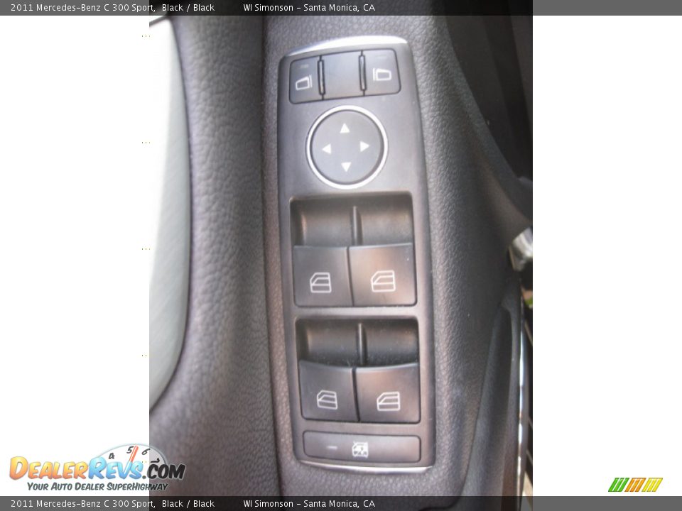 2011 Mercedes-Benz C 300 Sport Black / Black Photo #8