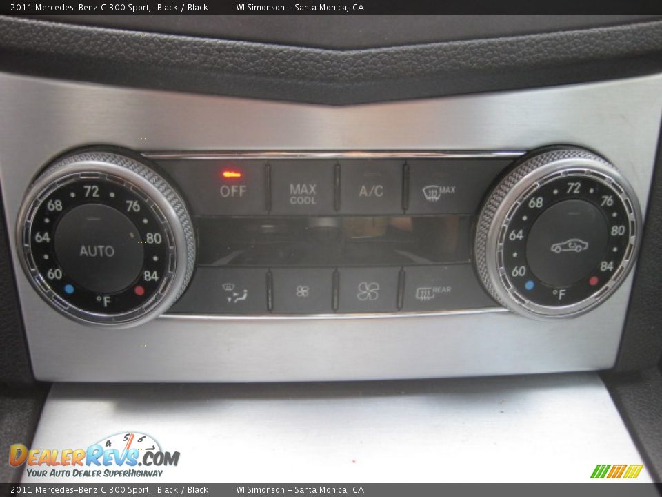 2011 Mercedes-Benz C 300 Sport Black / Black Photo #13