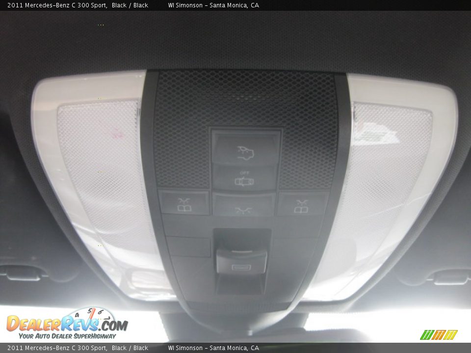 2011 Mercedes-Benz C 300 Sport Black / Black Photo #16