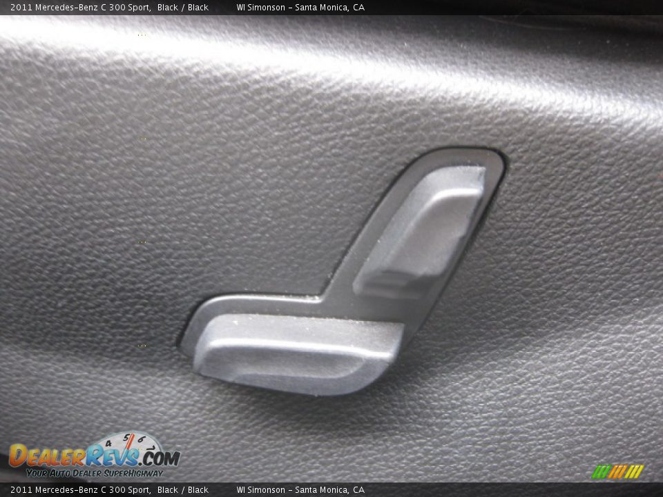 2011 Mercedes-Benz C 300 Sport Black / Black Photo #19