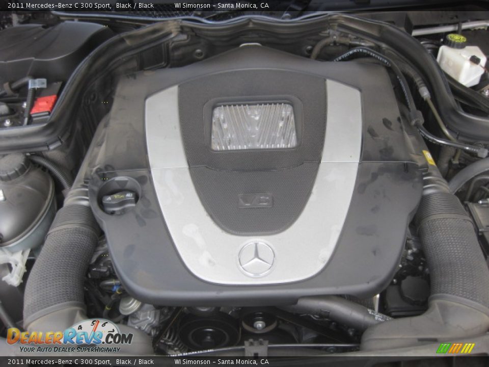 2011 Mercedes-Benz C 300 Sport Black / Black Photo #22