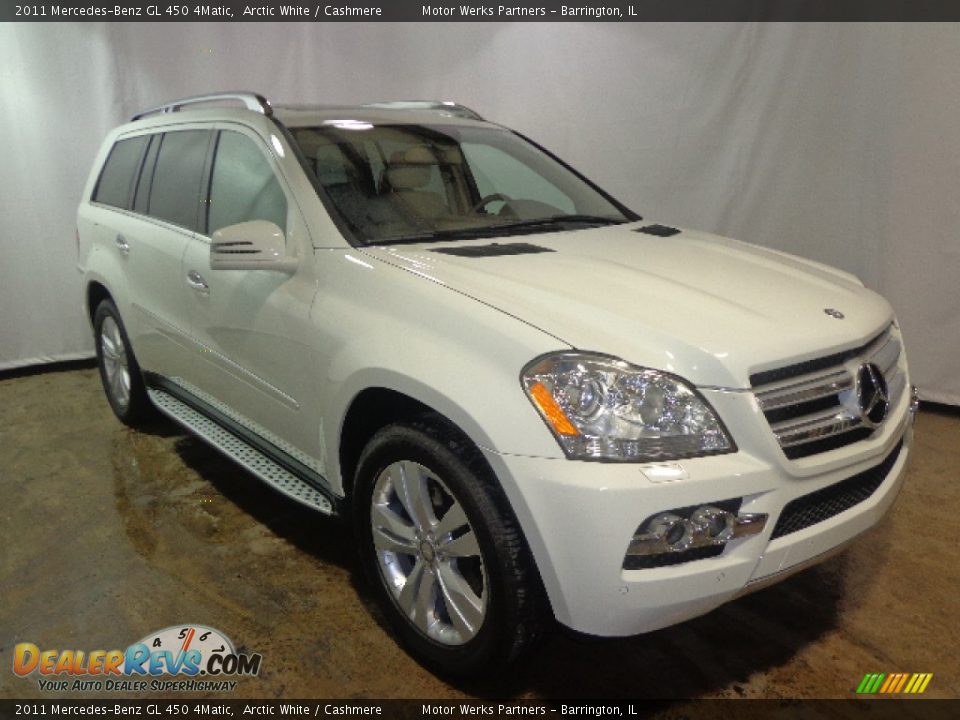 2011 Mercedes-Benz GL 450 4Matic Arctic White / Cashmere Photo #1