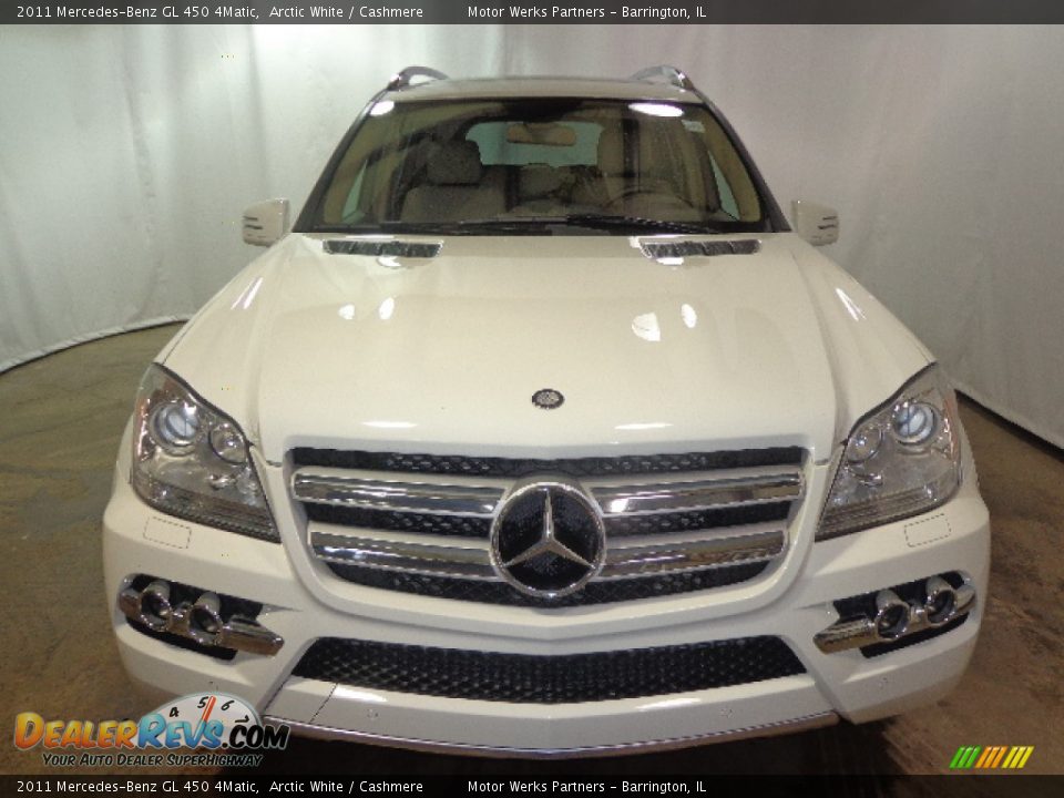 2011 Mercedes-Benz GL 450 4Matic Arctic White / Cashmere Photo #2