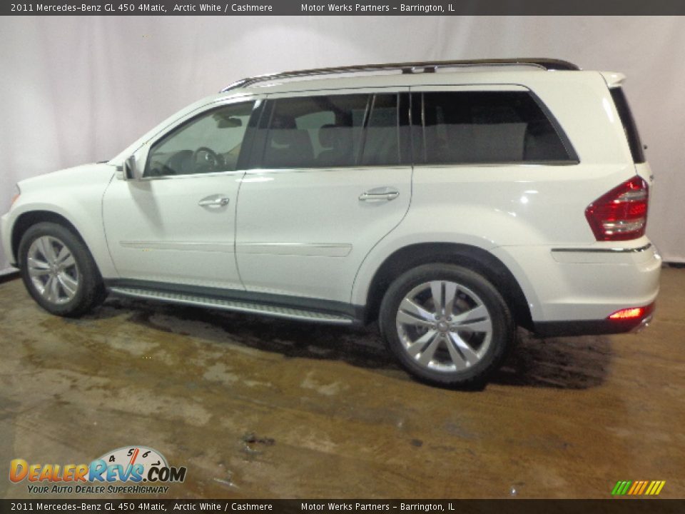2011 Mercedes-Benz GL 450 4Matic Arctic White / Cashmere Photo #4