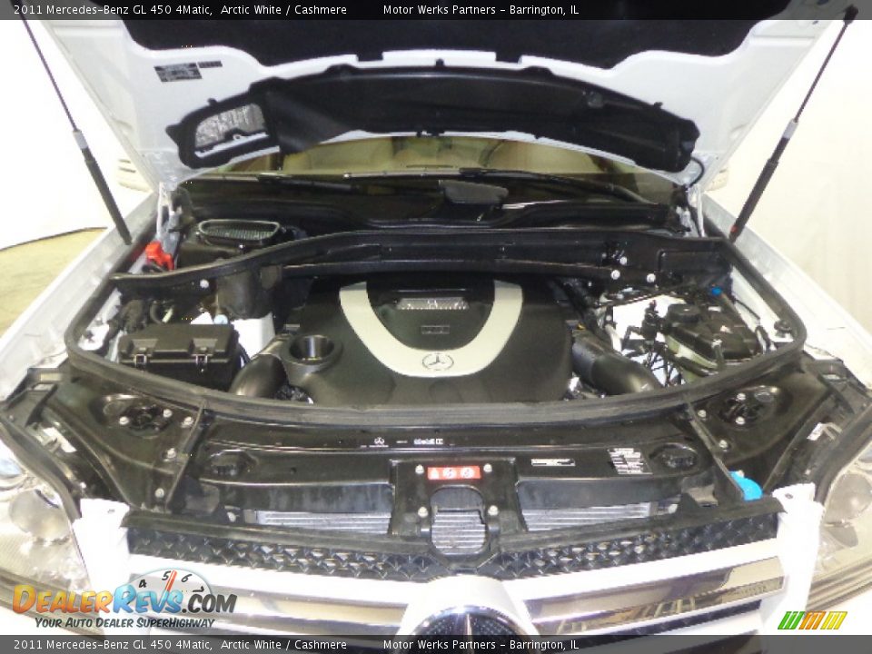 2011 Mercedes-Benz GL 450 4Matic Arctic White / Cashmere Photo #5