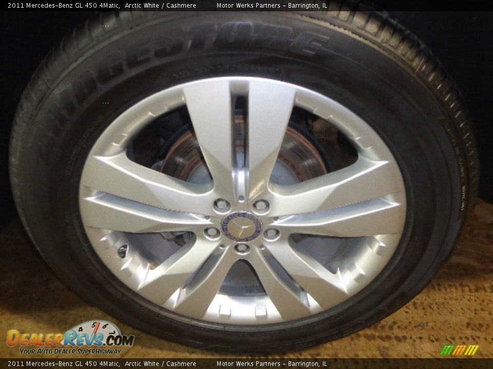 2011 Mercedes-Benz GL 450 4Matic Arctic White / Cashmere Photo #6