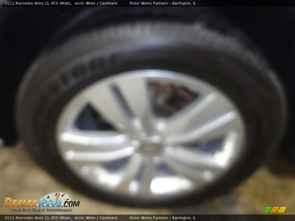 2011 Mercedes-Benz GL 450 4Matic Arctic White / Cashmere Photo #7