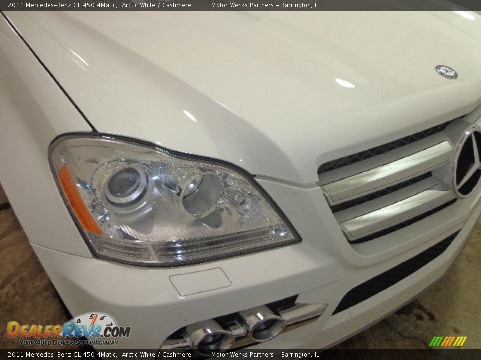 2011 Mercedes-Benz GL 450 4Matic Arctic White / Cashmere Photo #9