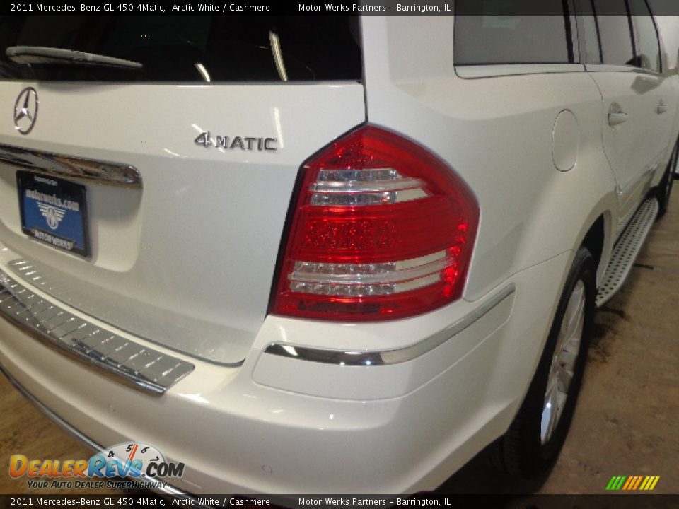 2011 Mercedes-Benz GL 450 4Matic Arctic White / Cashmere Photo #12