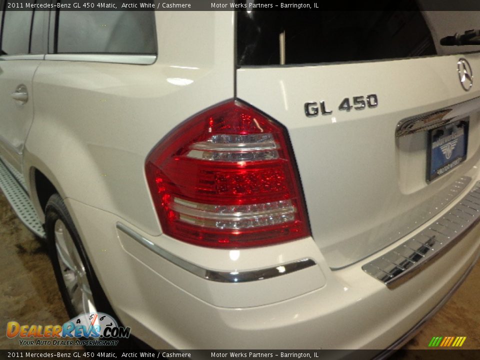 2011 Mercedes-Benz GL 450 4Matic Arctic White / Cashmere Photo #13