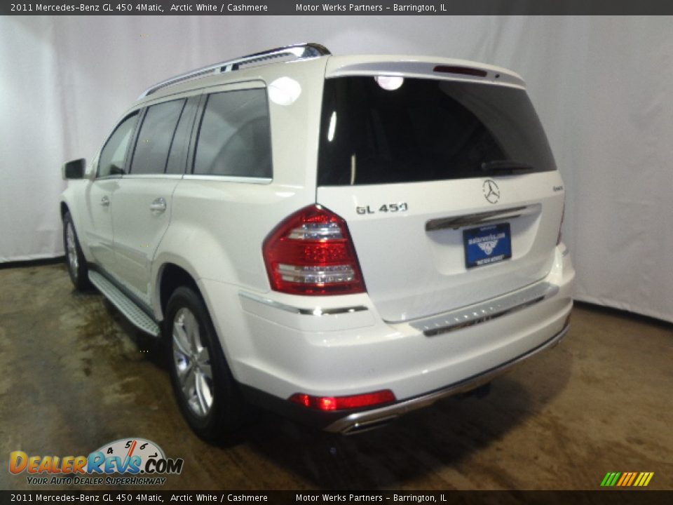 2011 Mercedes-Benz GL 450 4Matic Arctic White / Cashmere Photo #14