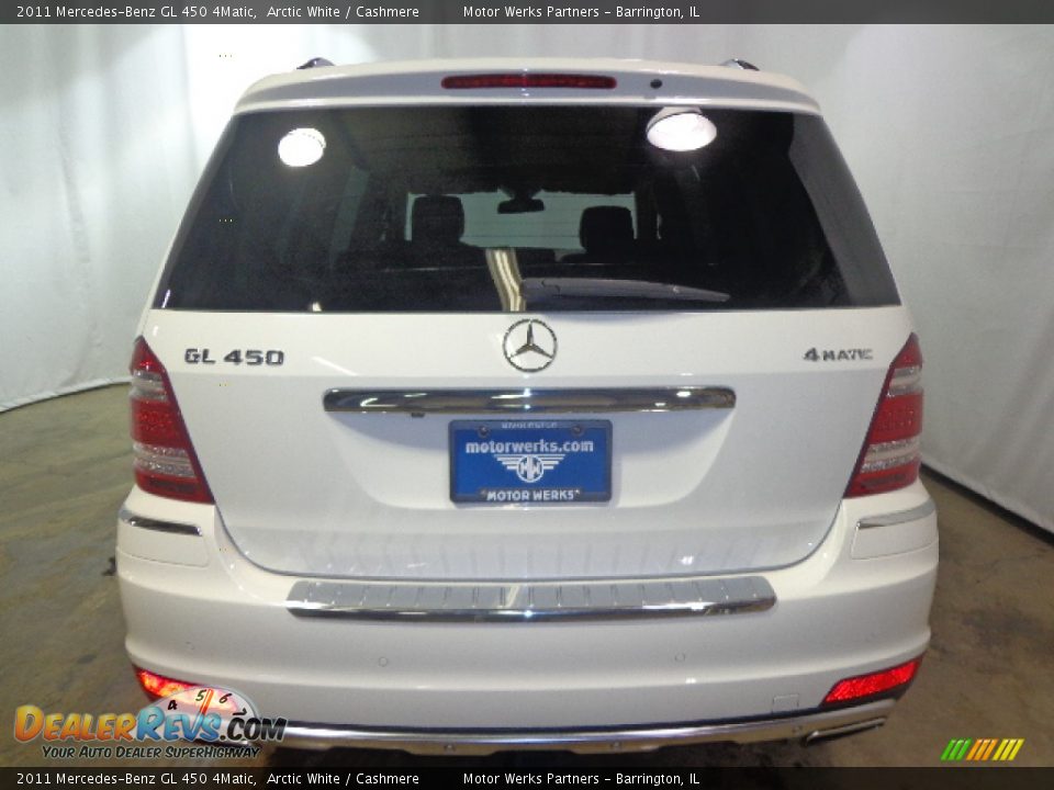 2011 Mercedes-Benz GL 450 4Matic Arctic White / Cashmere Photo #15