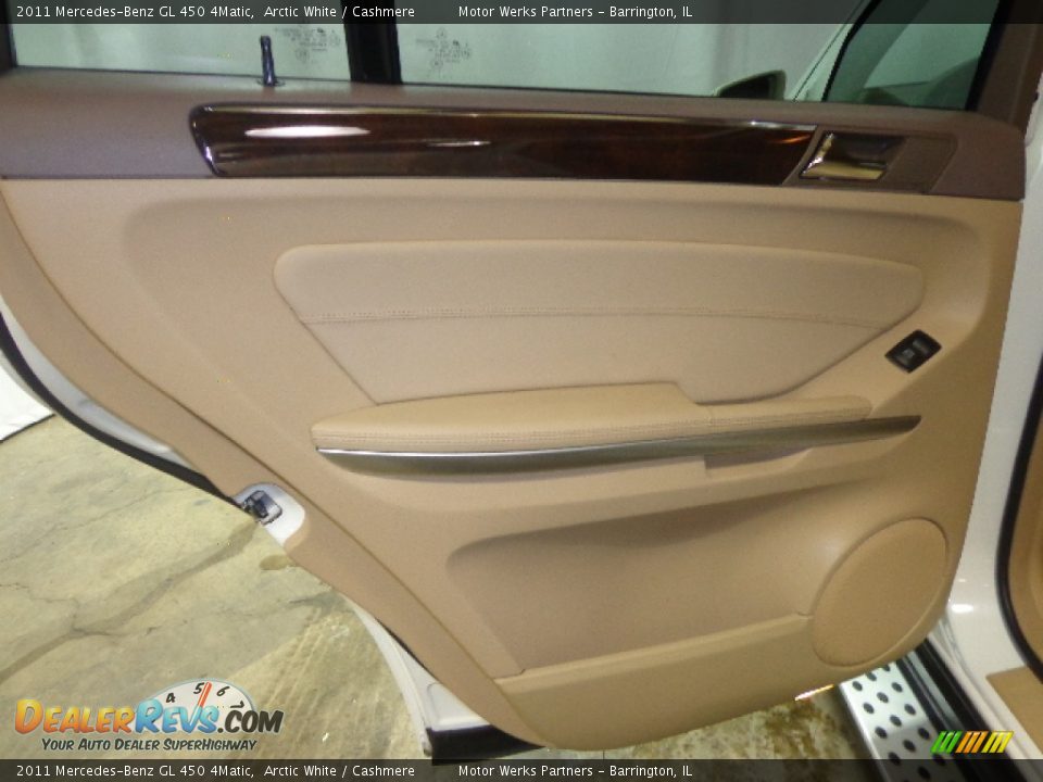2011 Mercedes-Benz GL 450 4Matic Arctic White / Cashmere Photo #23