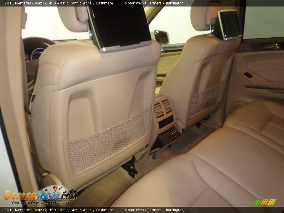 2011 Mercedes-Benz GL 450 4Matic Arctic White / Cashmere Photo #24