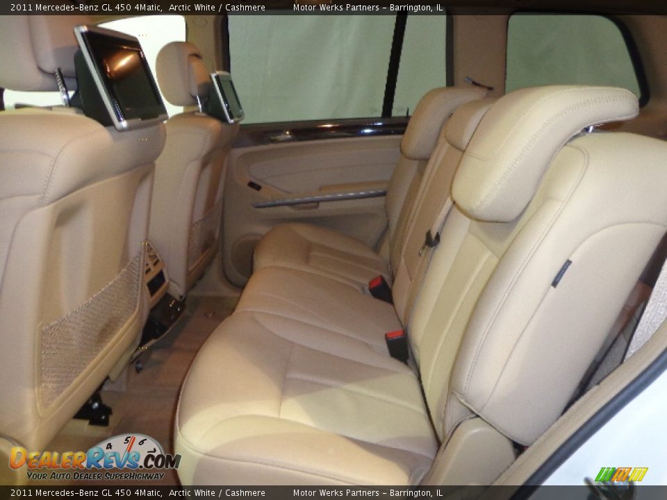 2011 Mercedes-Benz GL 450 4Matic Arctic White / Cashmere Photo #25