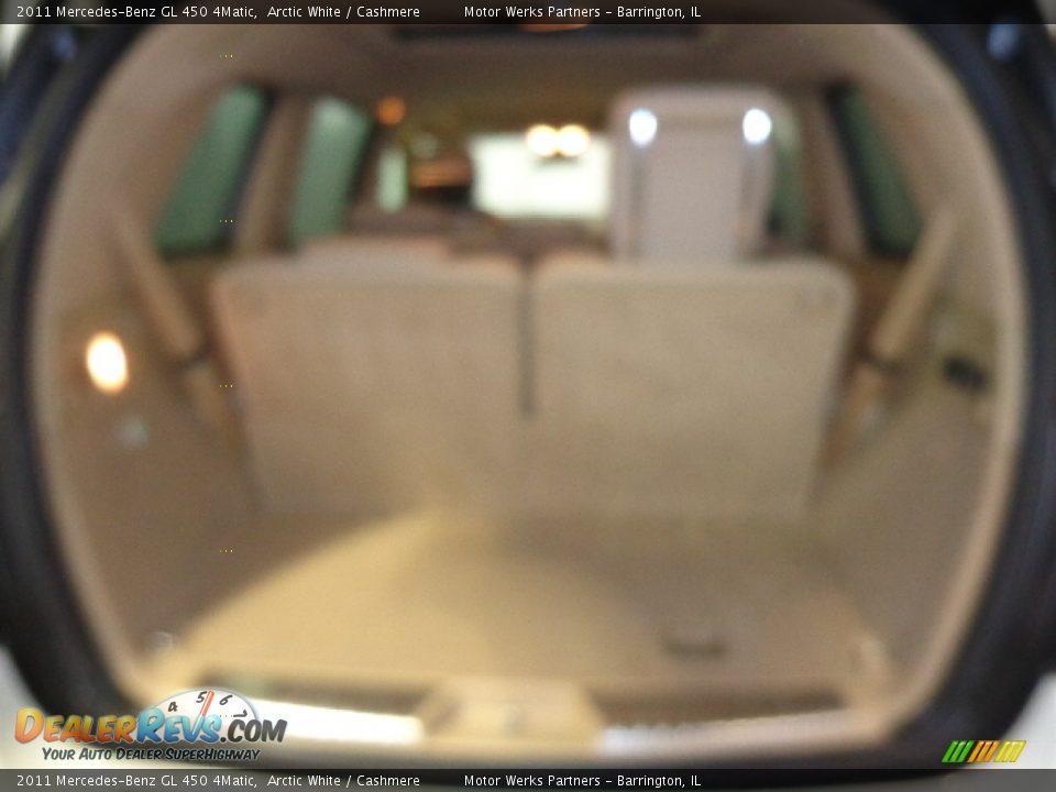 2011 Mercedes-Benz GL 450 4Matic Arctic White / Cashmere Photo #27