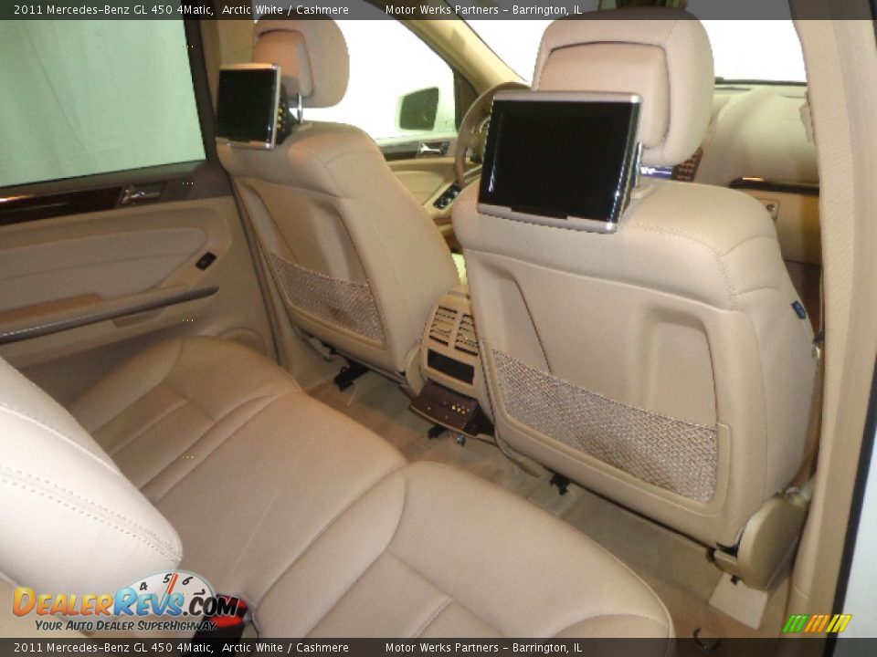 2011 Mercedes-Benz GL 450 4Matic Arctic White / Cashmere Photo #29
