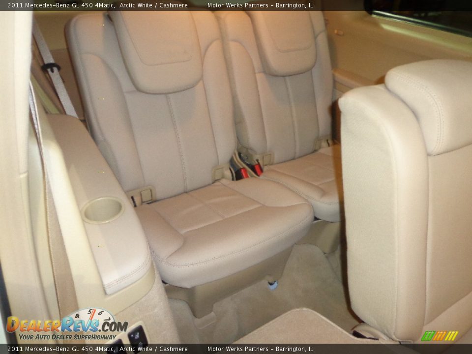2011 Mercedes-Benz GL 450 4Matic Arctic White / Cashmere Photo #31