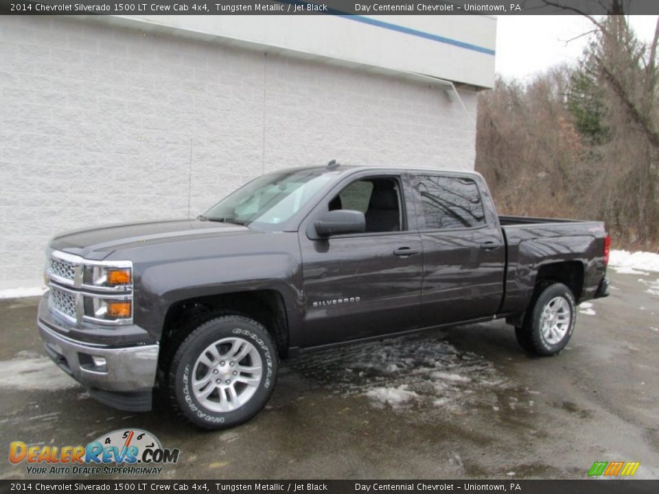 2014 Chevrolet Silverado 1500 LT Crew Cab 4x4 Tungsten Metallic / Jet Black Photo #1