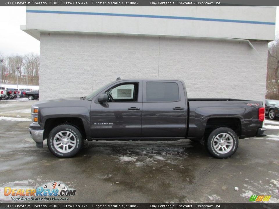 2014 Chevrolet Silverado 1500 LT Crew Cab 4x4 Tungsten Metallic / Jet Black Photo #2