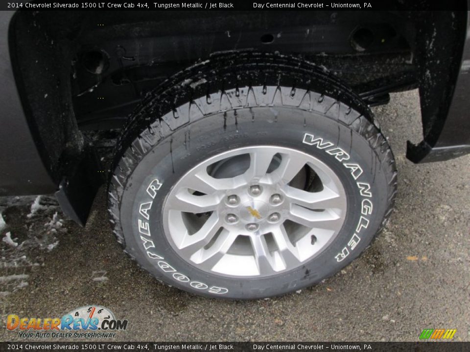 2014 Chevrolet Silverado 1500 LT Crew Cab 4x4 Tungsten Metallic / Jet Black Photo #3
