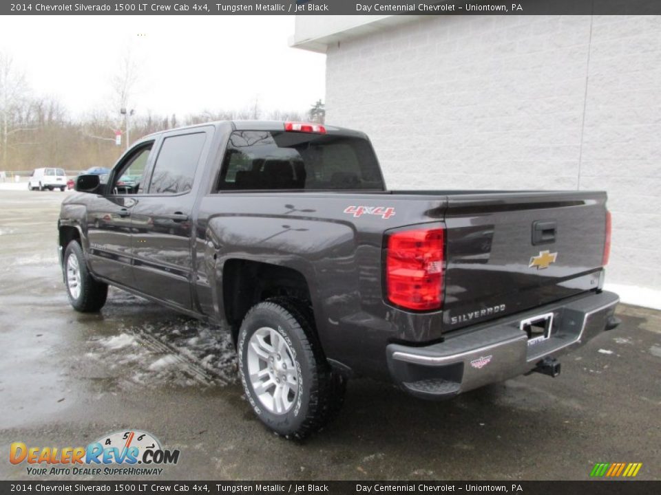 2014 Chevrolet Silverado 1500 LT Crew Cab 4x4 Tungsten Metallic / Jet Black Photo #4