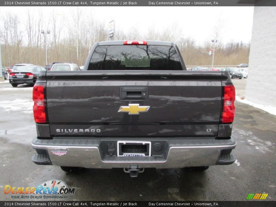 2014 Chevrolet Silverado 1500 LT Crew Cab 4x4 Tungsten Metallic / Jet Black Photo #5