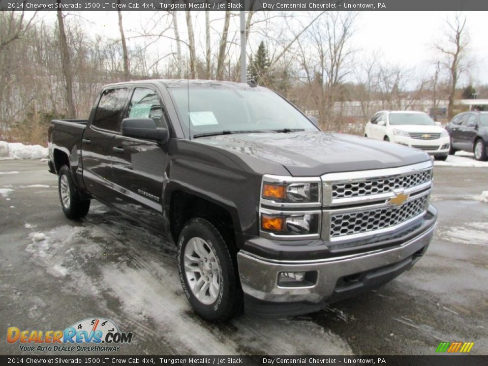 2014 Chevrolet Silverado 1500 LT Crew Cab 4x4 Tungsten Metallic / Jet Black Photo #8