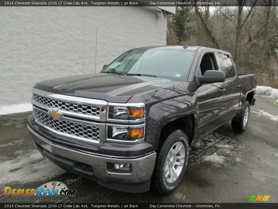 2014 Chevrolet Silverado 1500 LT Crew Cab 4x4 Tungsten Metallic / Jet Black Photo #10