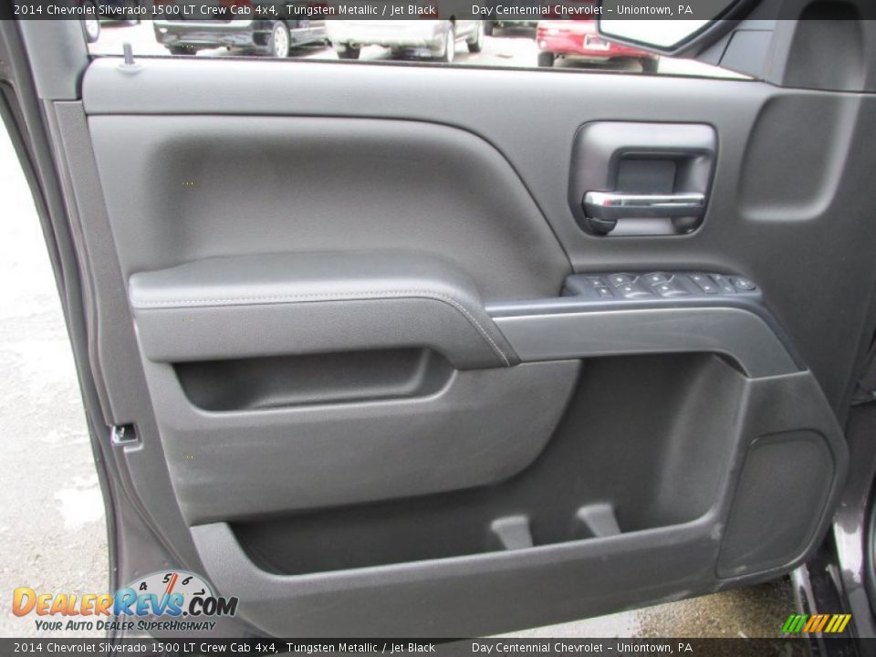 2014 Chevrolet Silverado 1500 LT Crew Cab 4x4 Tungsten Metallic / Jet Black Photo #11