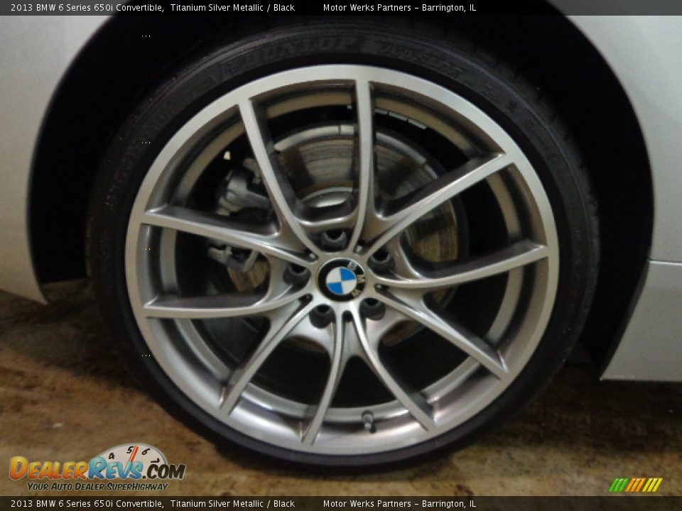 2013 BMW 6 Series 650i Convertible Wheel Photo #10
