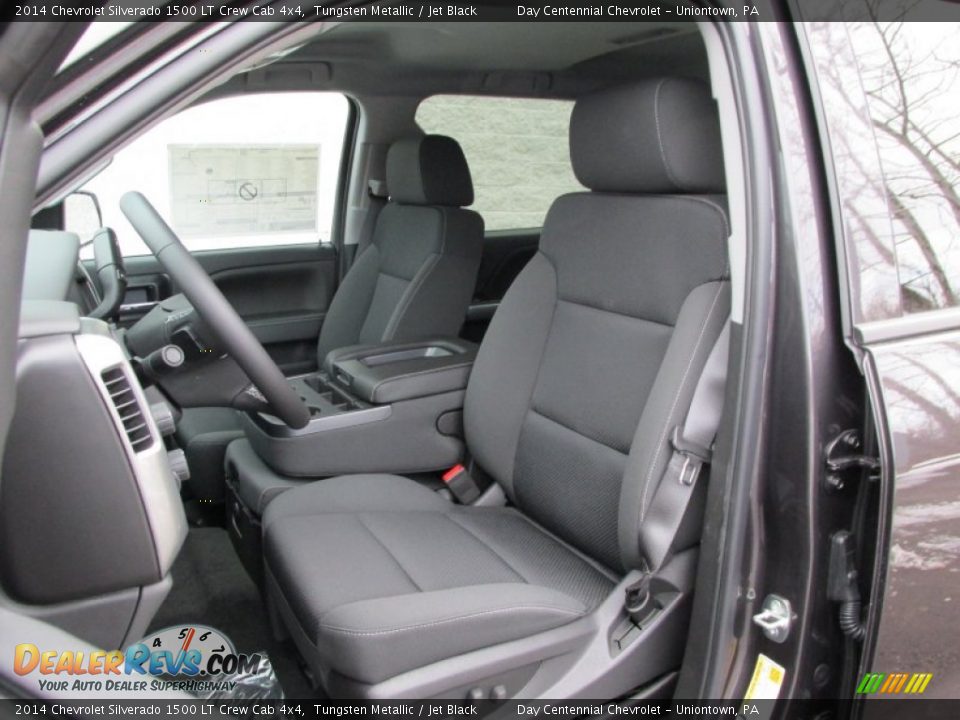 2014 Chevrolet Silverado 1500 LT Crew Cab 4x4 Tungsten Metallic / Jet Black Photo #12